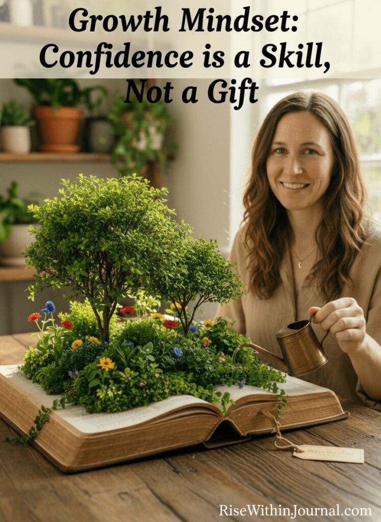Developing a growth mindset to move away from the fake it 'til you make it trap.