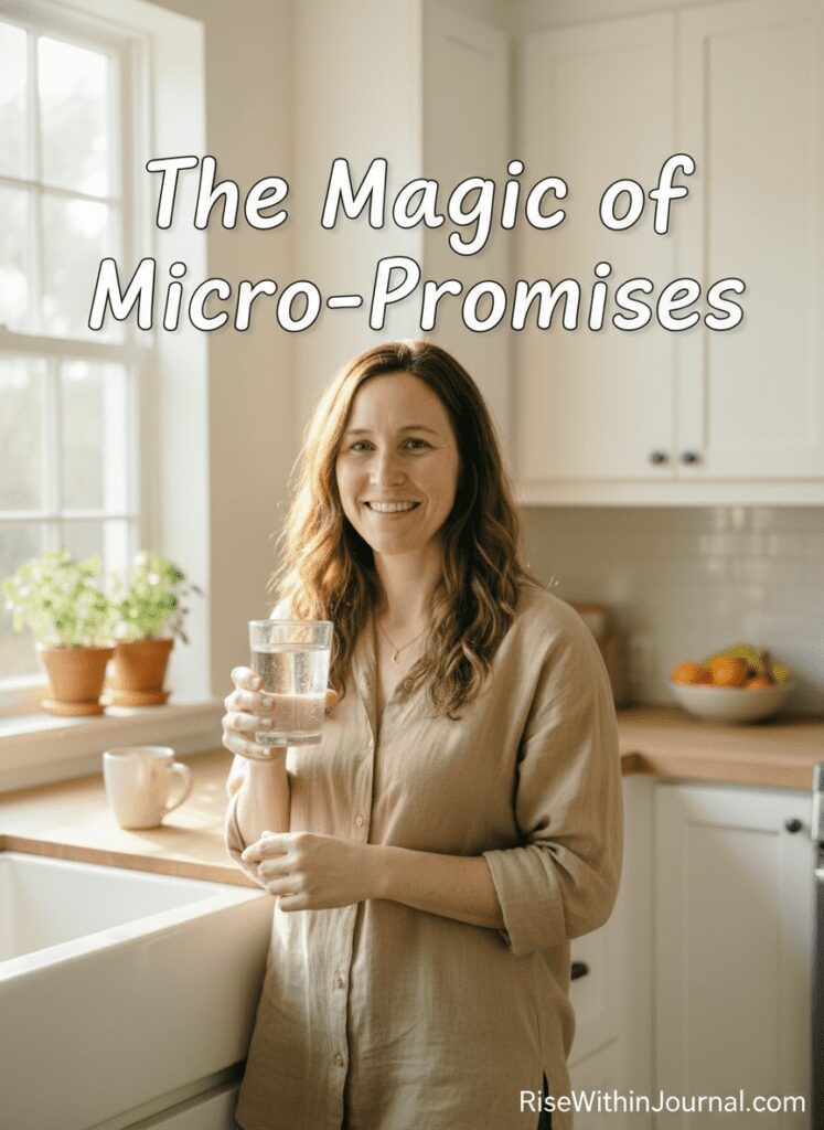 Using micro-promises to develop unshakeable confidence.