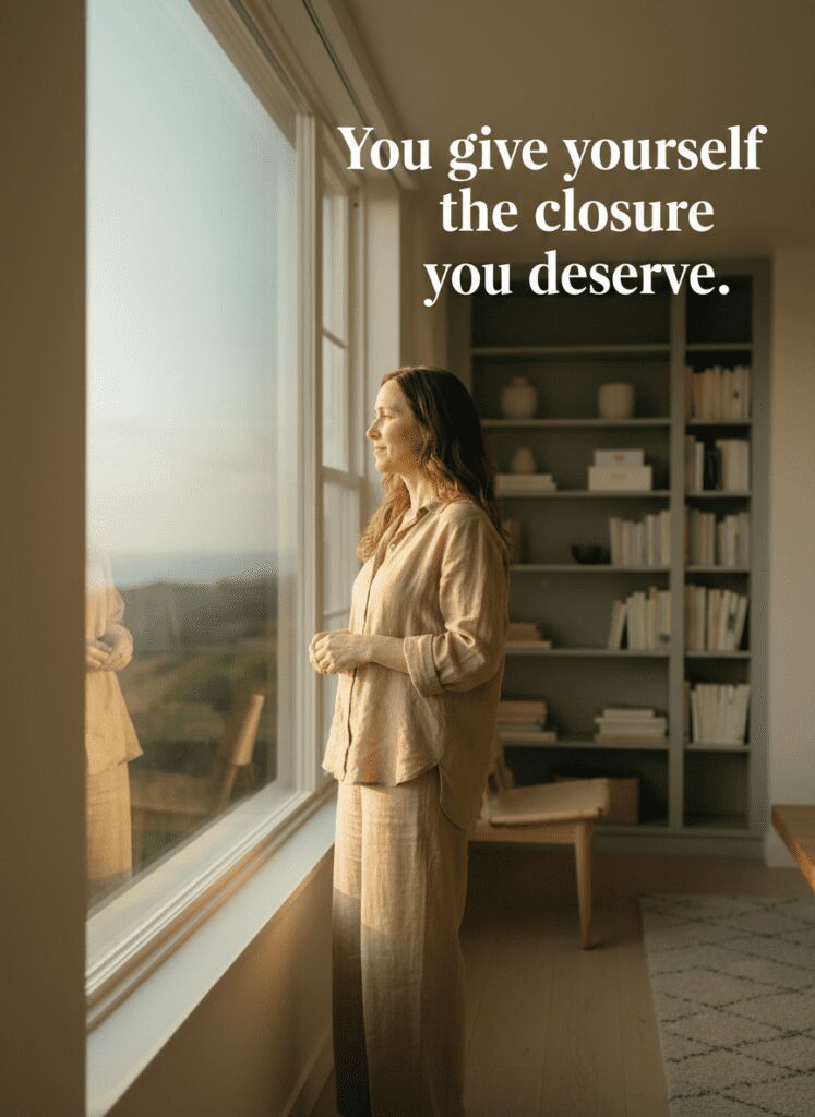 Self-healing and closure as internal signs of high self-worth