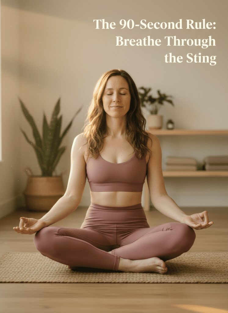 Using meditation to handle criticism without falling apart.