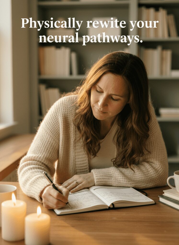Journaling techniques to change from a fixed vs. growth mindset.