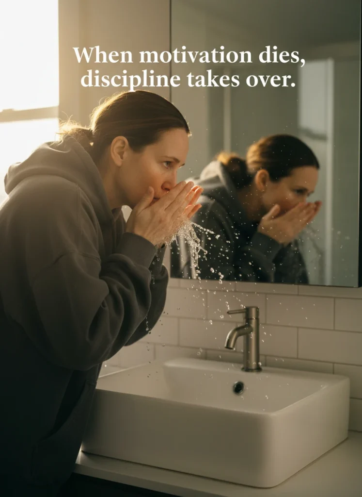 Overcoming the hard days of a 5 AM Club experiment with discipline.
