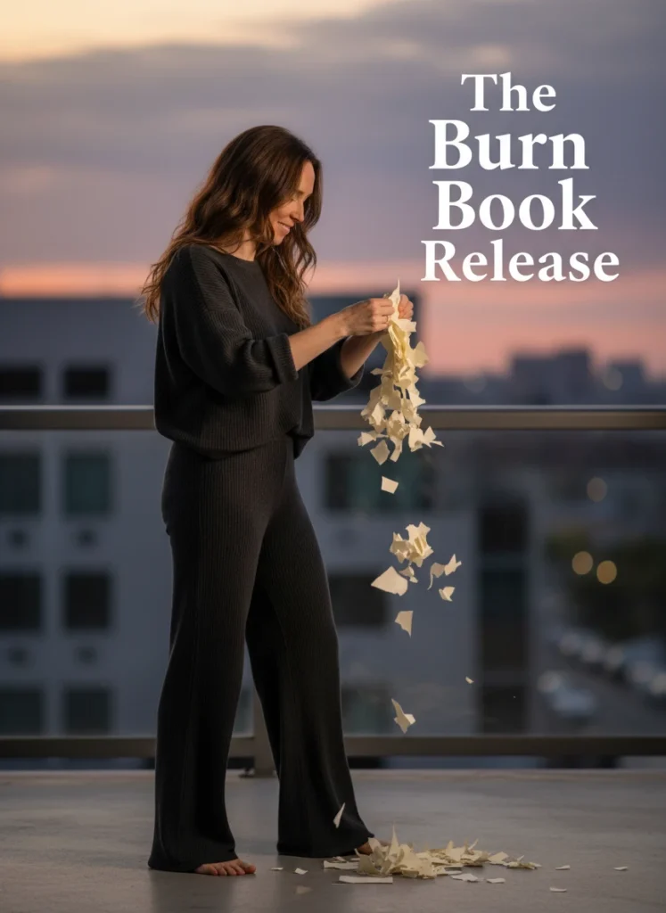 Emotional release using the Brain Dump Method.