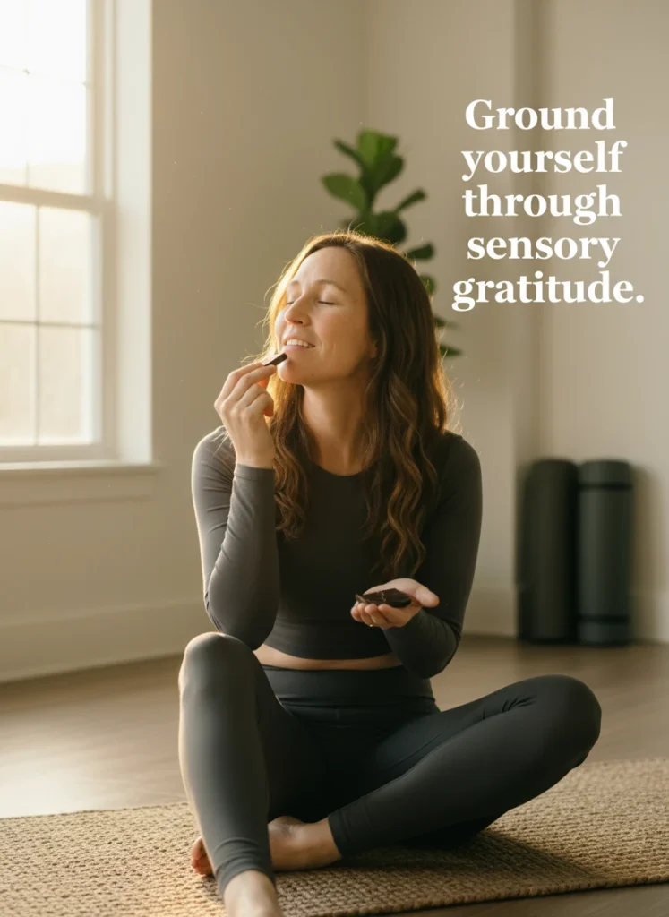 Engaging the senses for a more powerful gratitude journaling experience.