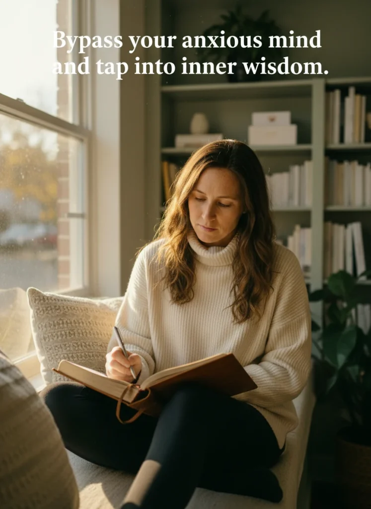 Using journal prompts for feeling stuck to tap into inner wisdom.