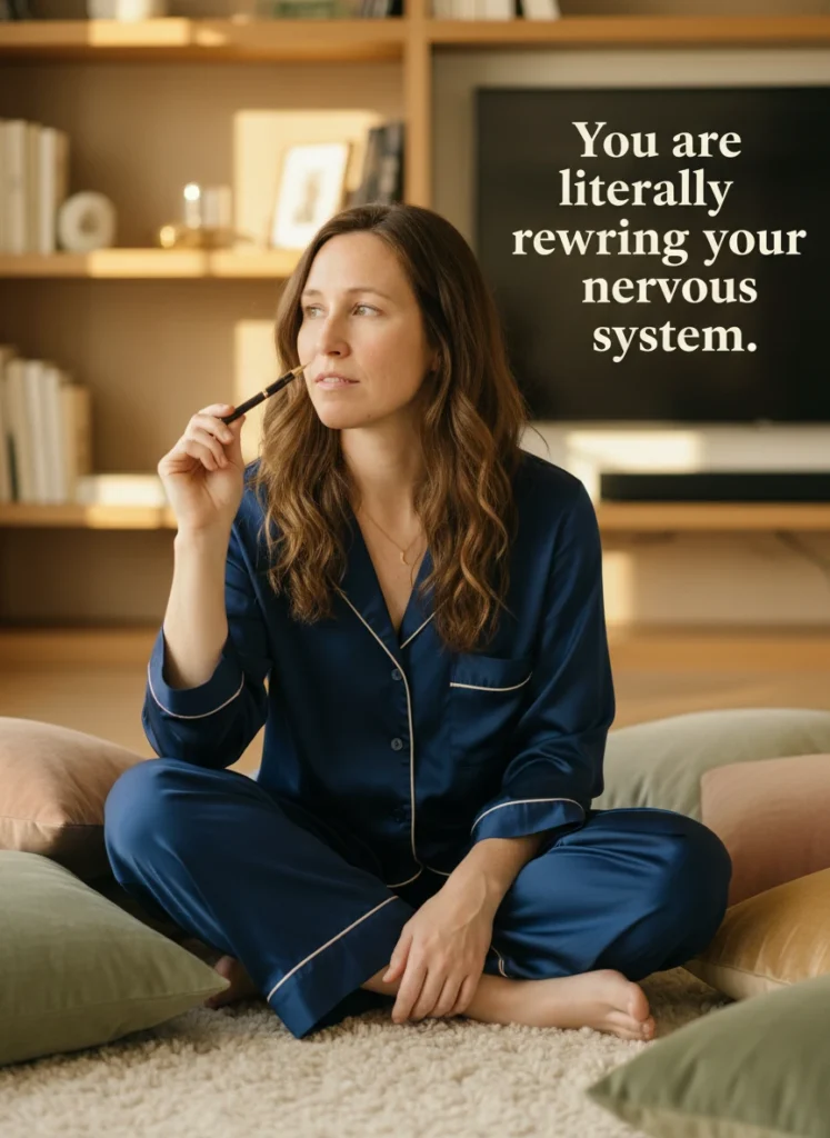 Rewriting the nervous system with journal prompts for feeling stuck.
