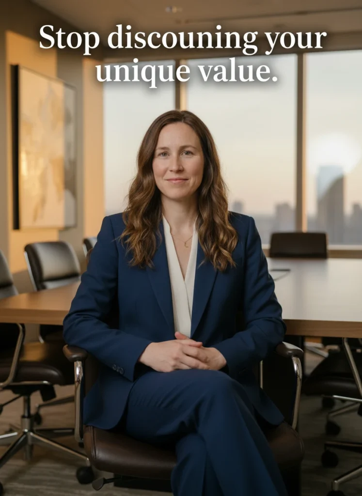 Erasing limiting beliefs about money in a career context.