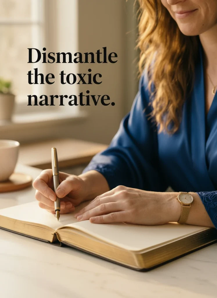 Journaling exercises to dismantle the comparison trap.