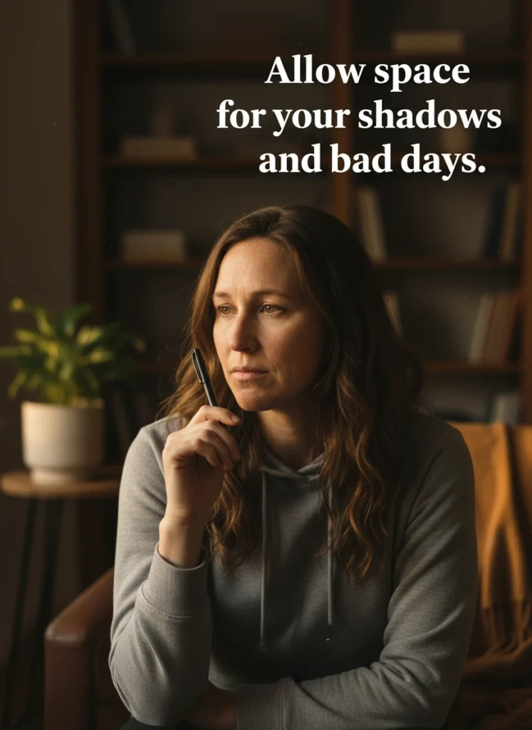 Using gratitude journaling to navigate difficult emotions and bad days.